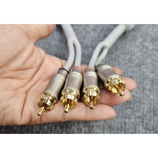 Dây  Av mạ bạc Liton USA (jack  av chân đồng  cắm rút  êm ái ,nhẹ nhàng) Đơn giá:1 cặp