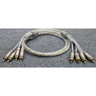 Dây  Av mạ bạc Liton USA (jack  av chân đồng  cắm rút  êm ái ,nhẹ nhàng) Đơn giá:1 cặp