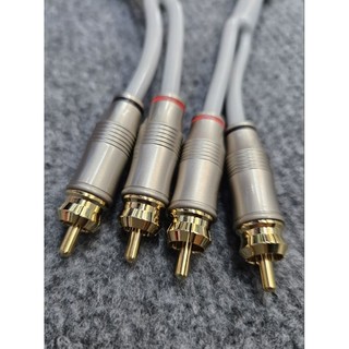 Dây  Av mạ bạc Liton USA (jack  av chân đồng  cắm rút  êm ái ,nhẹ nhàng) Đơn giá:1 cặp