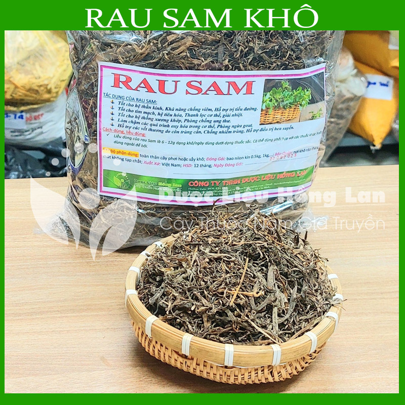 ✅ Rau sam khô sạch loại 1