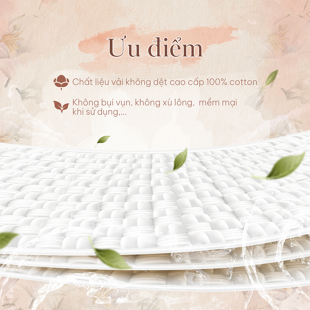 Khăn giấy ướt vệ sinh vùng kín phụ nữ Ecowipes hương Daisy 1 tờ/gói *20 gói - Hàng chính hãng