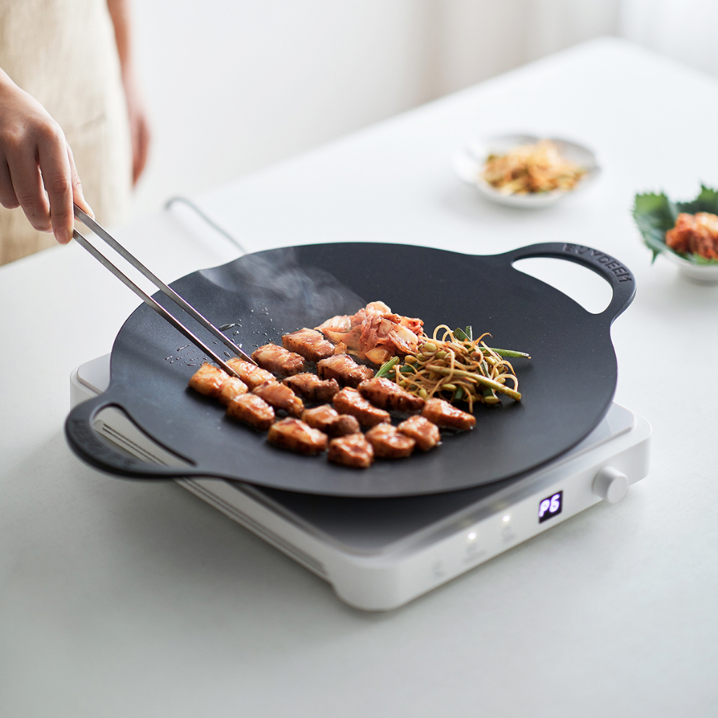 Bếp điện từ LocknLock Bianco Slim Induction Cooker 1850w EJI146WHT - Hàng chính hãng