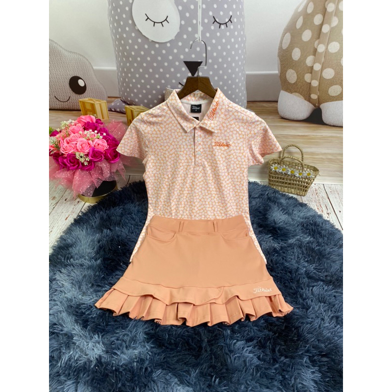 Sét thể thao golf, tennis, cầu lông nữ siêu xinh, chất thun co giãn thoải mãi