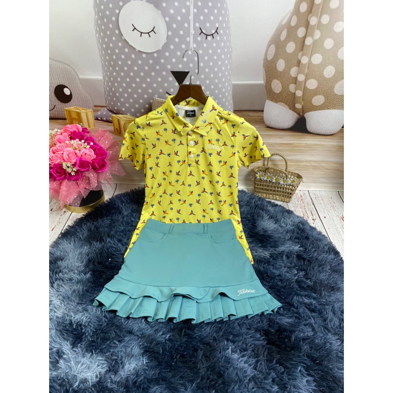 Sét thể thao golf, tennis, cầu lông nữ siêu xinh, chất thun co giãn thoải mãi