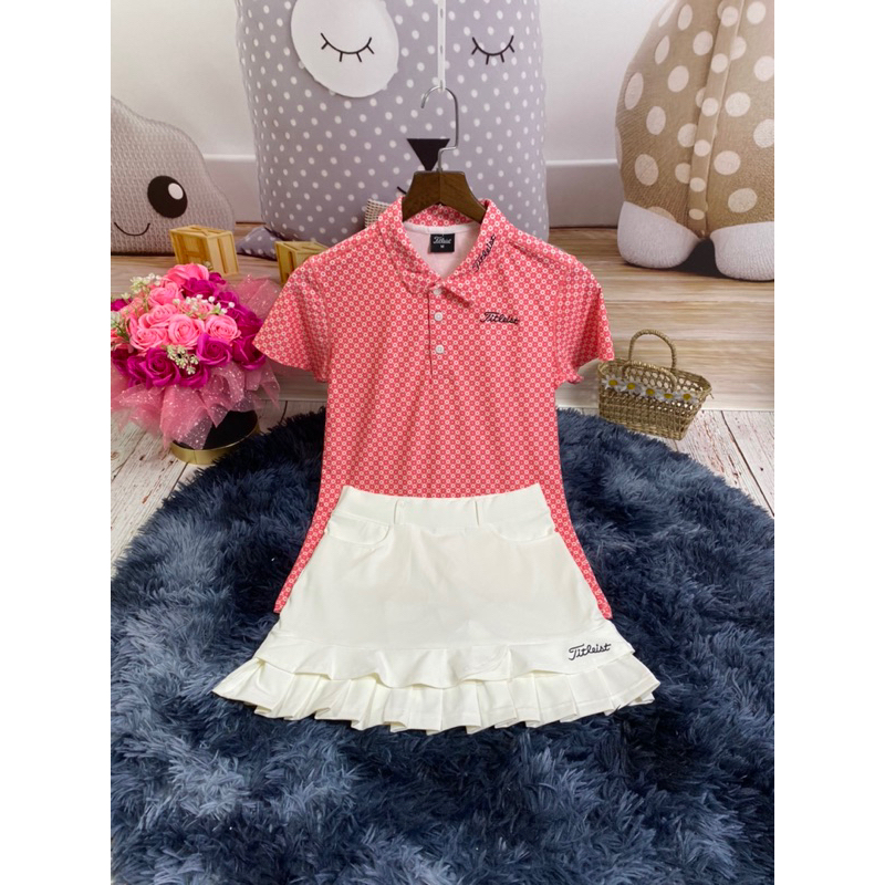 Sét thể thao golf, tennis, cầu lông nữ siêu xinh, chất thun co giãn thoải mãi