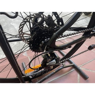Xe Đạp CALLI S5000 • Khung-càng nhôm, phanh dầu Shimano, group Shimano, moay-ơ 6 bạc cối nổ