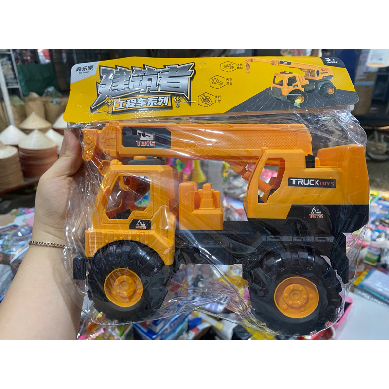 Xe móc cẩu khổng lồ 47x12cm - Xe đồ chơi cho bé