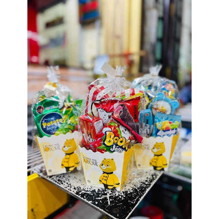 Sét túi đế giấy đựng bánh quy