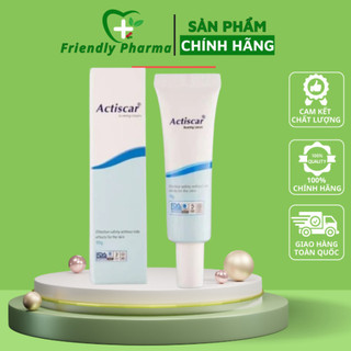 Kem bôi xoá mờ sẹo actiscar hỗ trợ xóa mờ sẹo lồi, lõm, bỏng bô, thủy đậu - alika