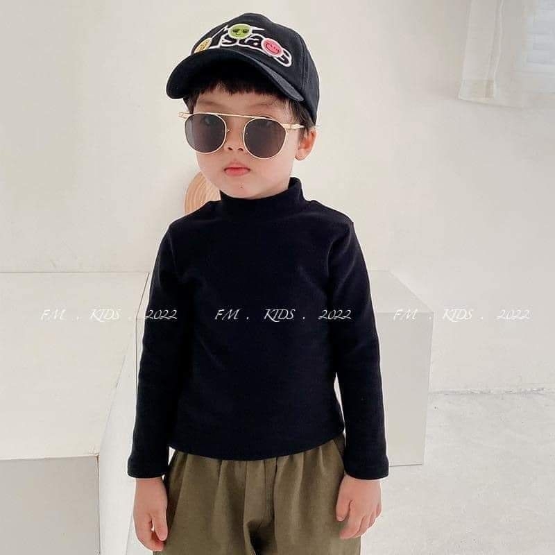 Áo dài tay cho bé , Áo giữ nhiệt cho bé trai và bé gái , Áo cổ lọ cho bé