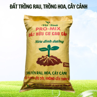 Giá Thể Hữu Cơ Cao Cấp Trồng Rau Sạch, Hoa Hồng, Cây Cảnh, Cây Ăn Quả, Giàu Dinh Dưỡng (bao 20dm3 ~9-10kg)