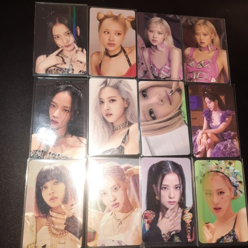 Thẻ ảnh card Blackpink chính hãng