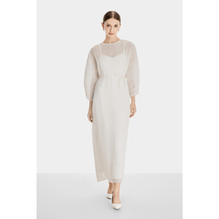 Đầm Tay Dài Dáng Thắt Eo Nữ AT MODA DE LITA