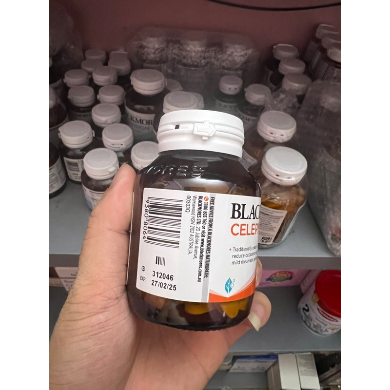 Celery 3000mg Blackmores - Viên uống hỗ trợ Gout, 50 viên - Chuẩn Úc