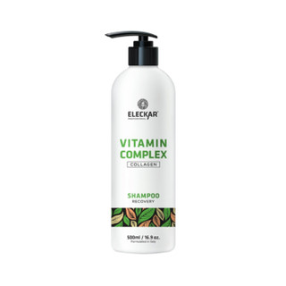 Dầu gội + xả phục hồi tóc eleckar collagen 500ml