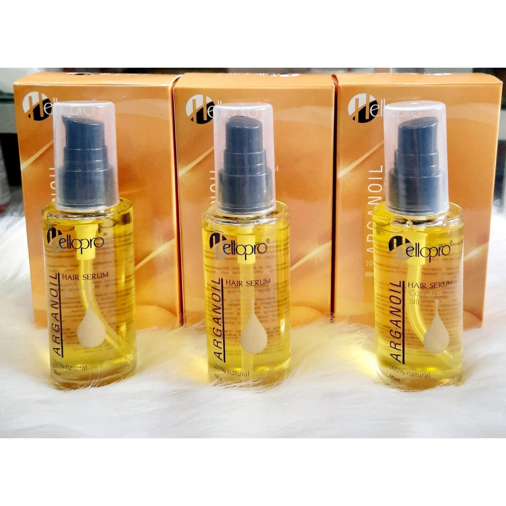 Tinh Dầu Dưỡng Tóc Mềm Mượt Bóng Khỏe, Phục Hồi Hư Tổn, Ngừa Chẻ Ngọn Hello Pro 50ml