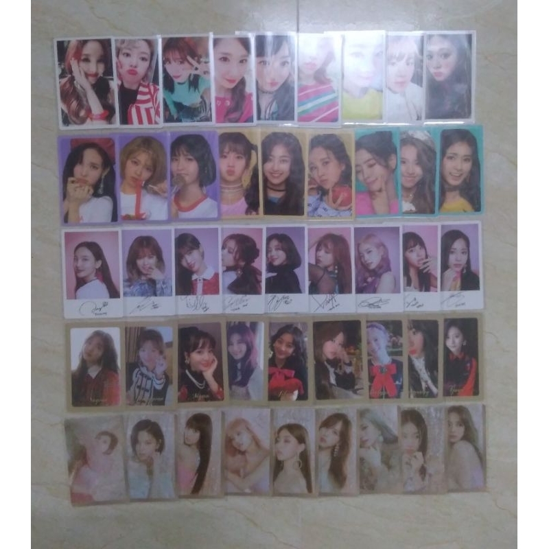 Card bo góc pre-order TWICE hàng chính hãng official được chọn mem yêu thích