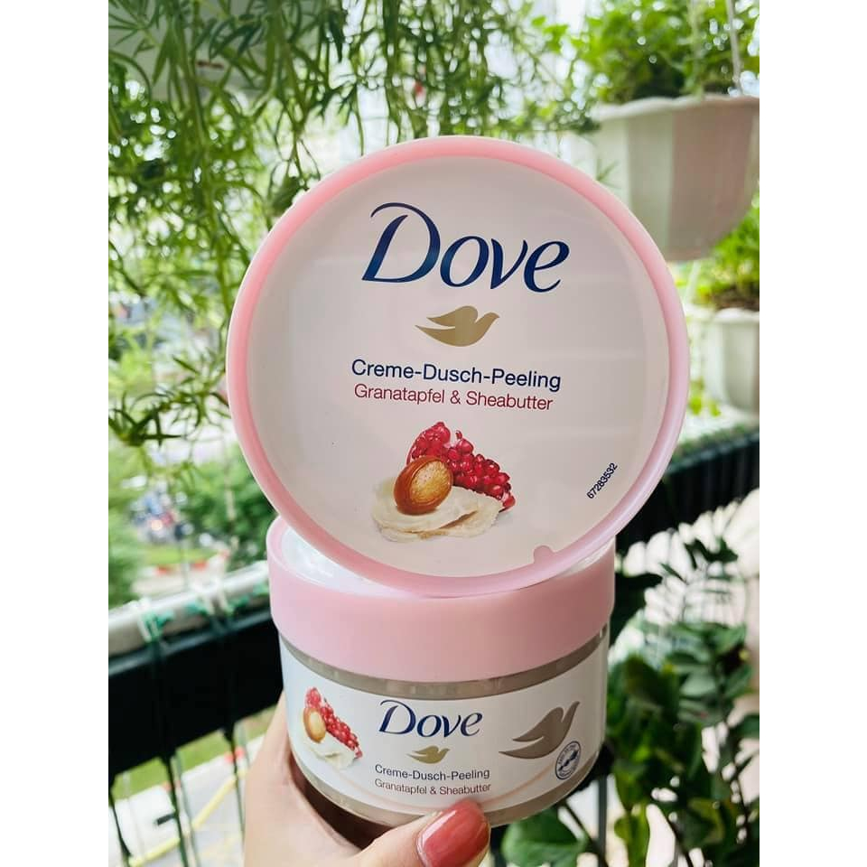 Tẩy tế bào chết Dove Lựu và bơ hạt mỡ 225ml