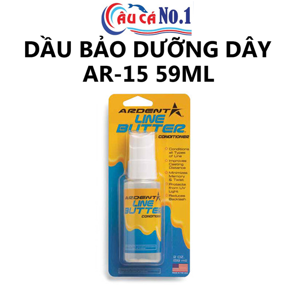 DUNG DỊCH BẢO DƯỠNG DÂY CÂU ARDENT LINE BUTTER CONDITIONER AR-15 ( MADE IN USA )