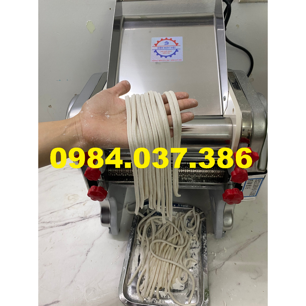 Máy Cán Bột, Máy Làm Mì Sợi - Hoành Thánh, Bánh Canh, Bánh Bao