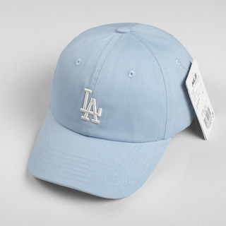 Mũ lưỡi trai Meowist Unisex MLB chất liệu vải Kaki logo LA,nón lưỡi trai Hàn Quốc