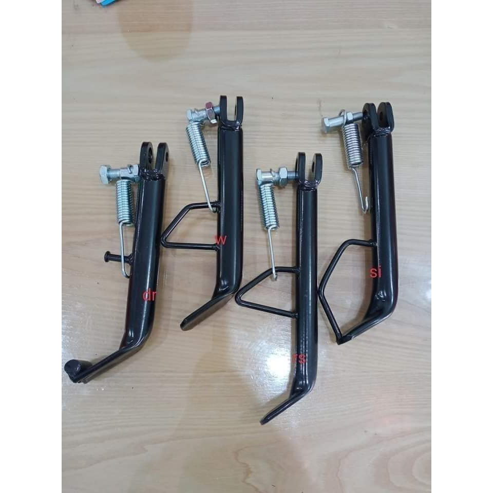 Chân chống sơn tĩnh điện đen gắn các loại xe Wave, wave RS, Dream, Sirius loại 1