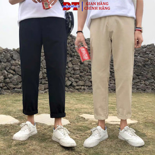QUẦN JOGGER KAKI NAM ⚡️ CÓ VIDEO ⚡️ Quân dài tây âu ống suông lưng thun chất liệu vải mềm mịn, dày dặn S0