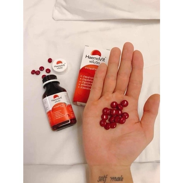 Tăng cân HaemoVit vitamin giúp tăng cân cho người gầy trẻ em ăn ngủ ngon cam kết an toàn.