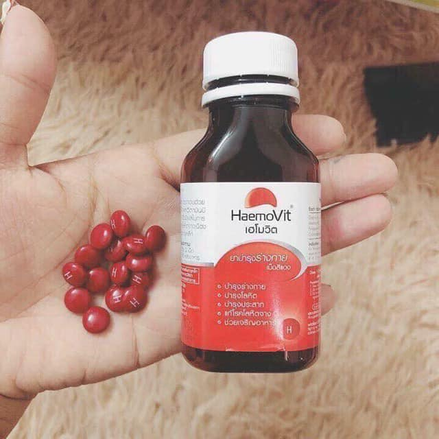 Tăng cân HaemoVit vitamin giúp tăng cân cho người gầy trẻ em ăn ngủ ngon cam kết an toàn.