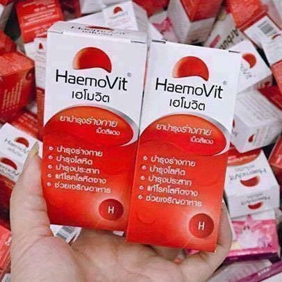 Tăng cân HaemoVit vitamin giúp tăng cân cho người gầy trẻ em ăn ngủ ngon cam kết an toàn.