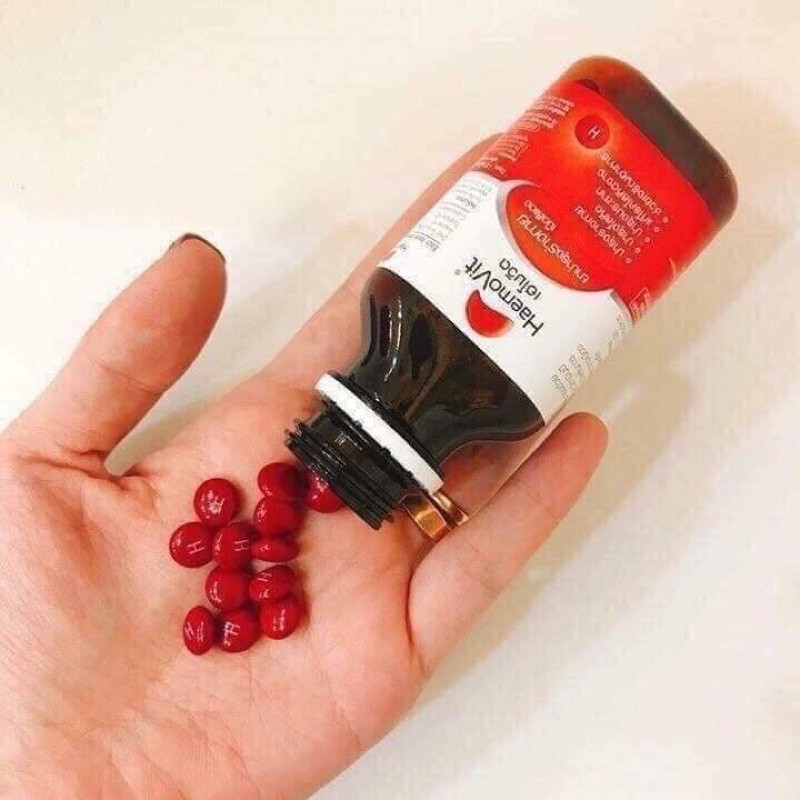 Tăng cân HaemoVit vitamin giúp tăng cân cho người gầy trẻ em ăn ngủ ngon cam kết an toàn.