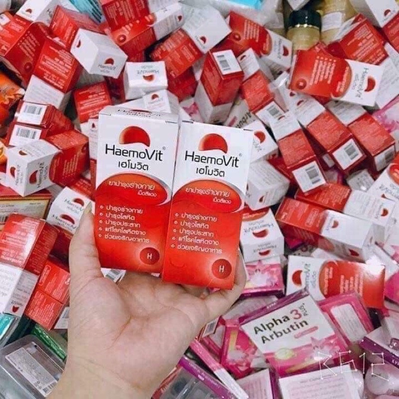 Tăng cân HaemoVit vitamin giúp tăng cân cho người gầy trẻ em ăn ngủ ngon cam kết an toàn.