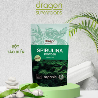 Bột tảo xoắn Spirulina hữu cơ 200g - Dragon Superfoods