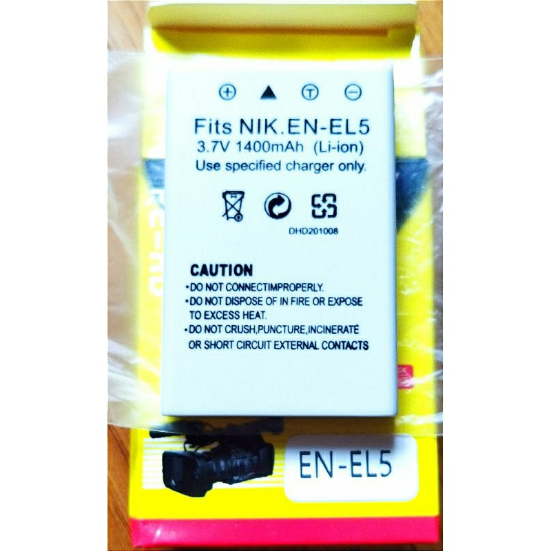 Pin Nikon EN-EL5  cho Nikon CoolPix 5900, 5700, 7900, P80, P510, 3700, 4200, 5200, P3, P4, P5000, P5100, S10, P520