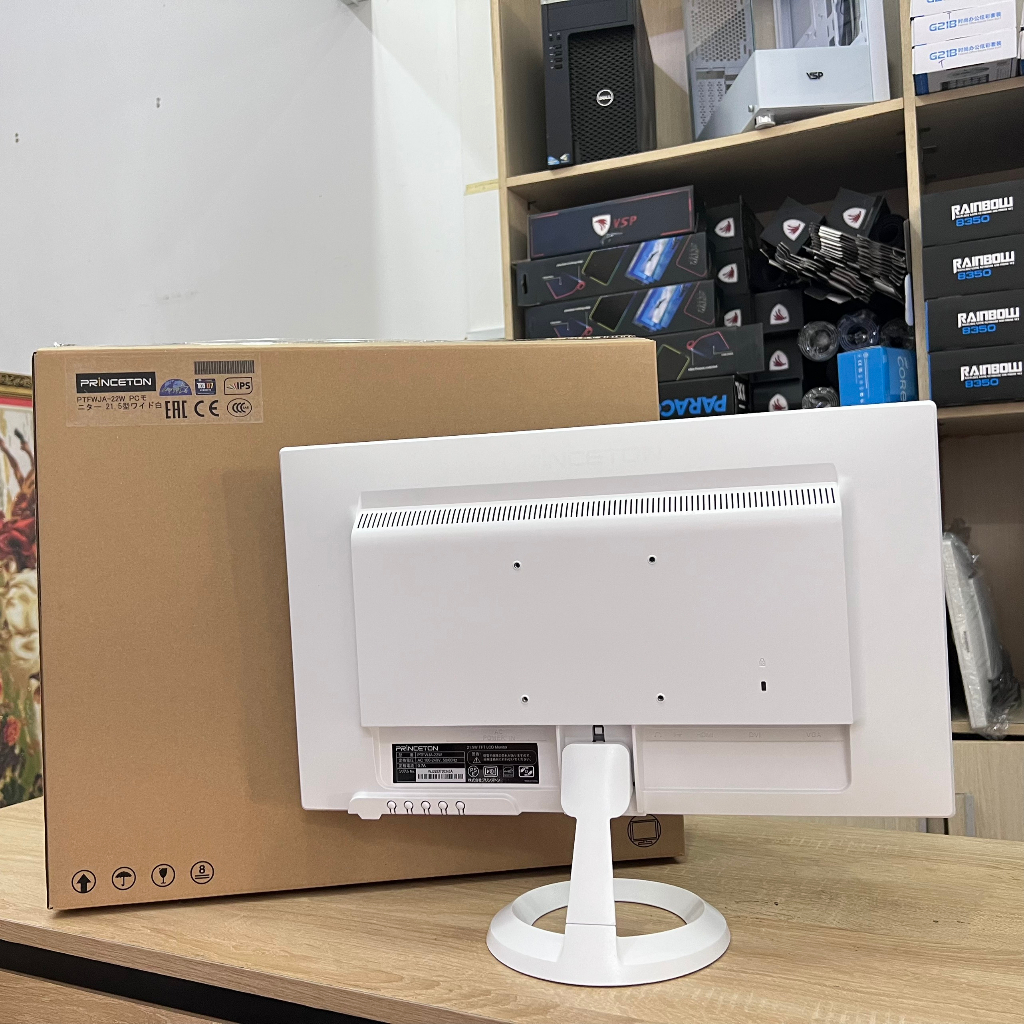 Màn hình Princeton 22inch Full HD / DVI - VGA - HDMI có loa Fullbox