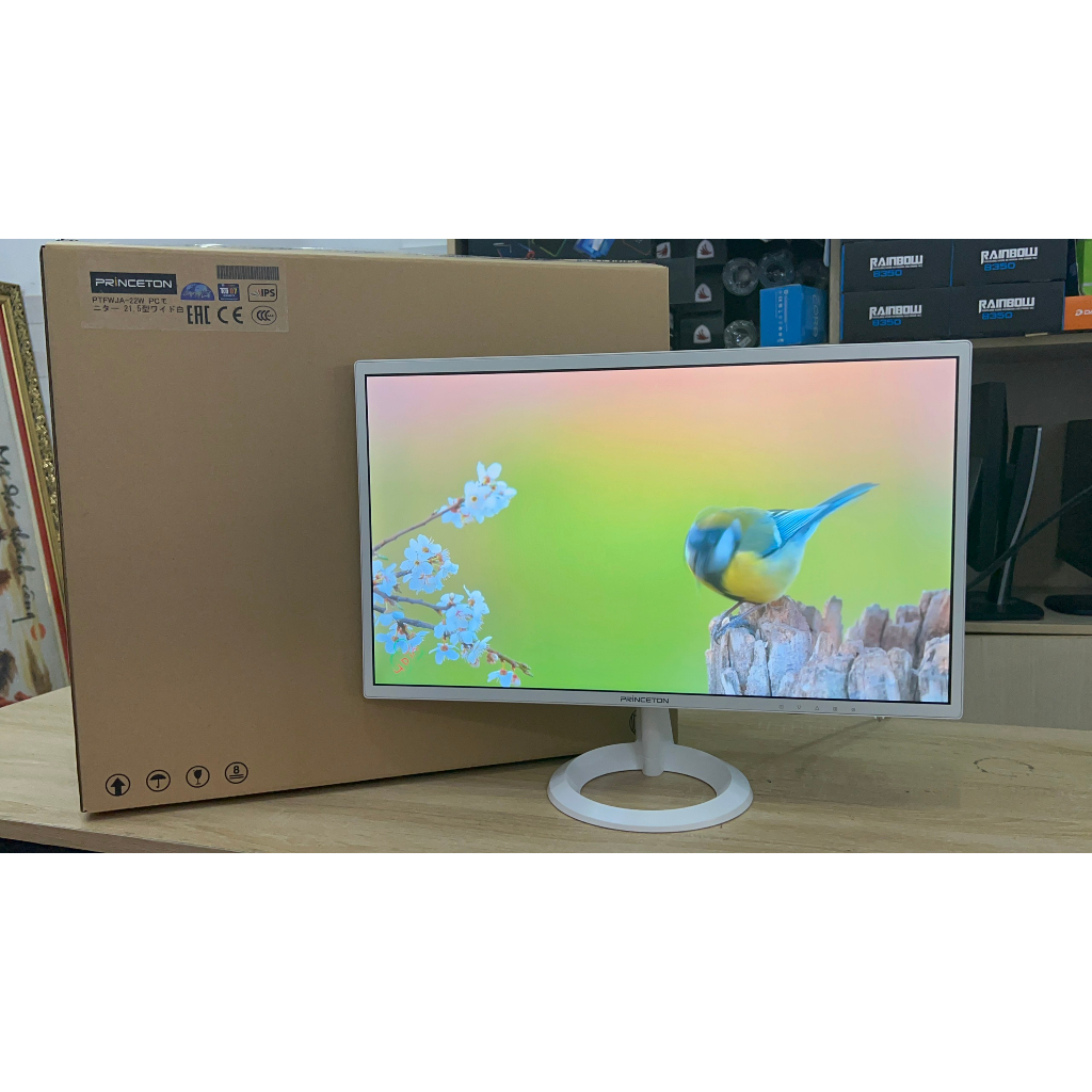 Màn hình Princeton 22inch Full HD / DVI - VGA - HDMI có loa Fullbox