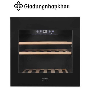 Tủ bảo quản rượu vang caso winedeluxe e29, dung tích 29 chai, nhập eu, bh 12 tháng, giadungnhapkhau19