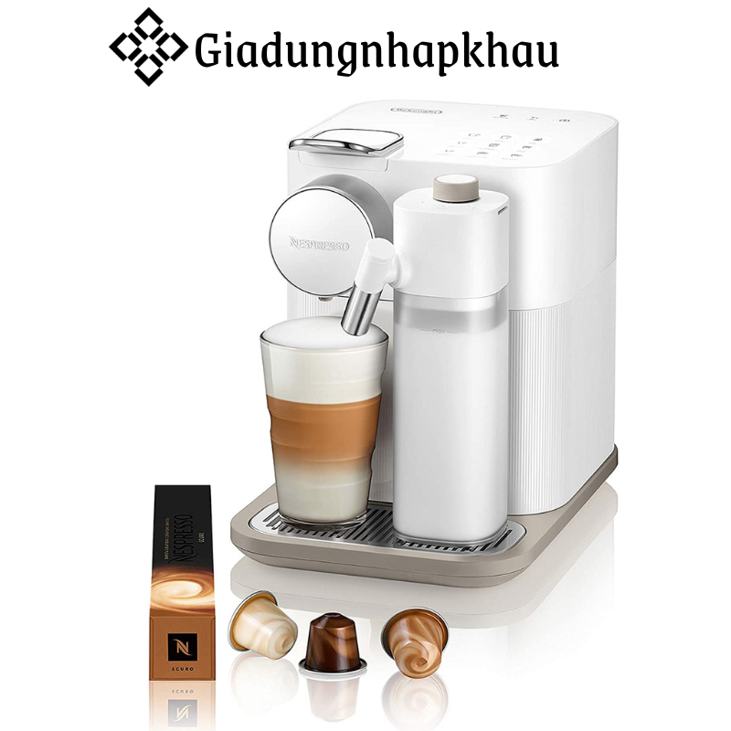 Máy Pha Cà Phê Viên Nén Delonghi Nespresso Gran Lattissima EN650.B, Latte Cream, Nhập EU, BH 12 Tháng, giadungnhapkhau19
