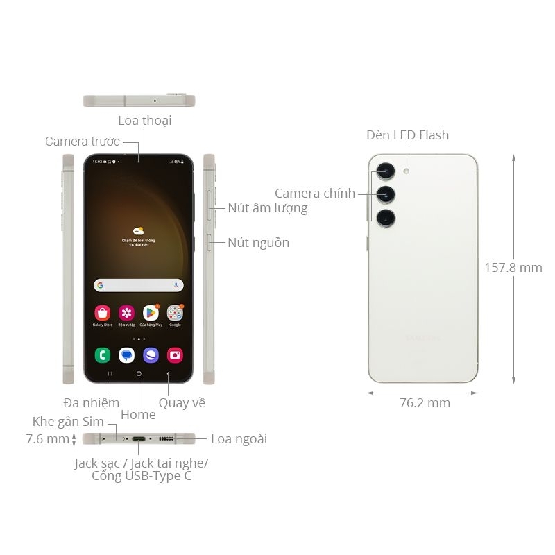 Điện thoại Samsung Galaxy S23+ 5G