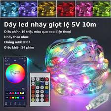 Đèn nháy chớp Led đuổi 10M có điều khiển Smart Fairy Lights