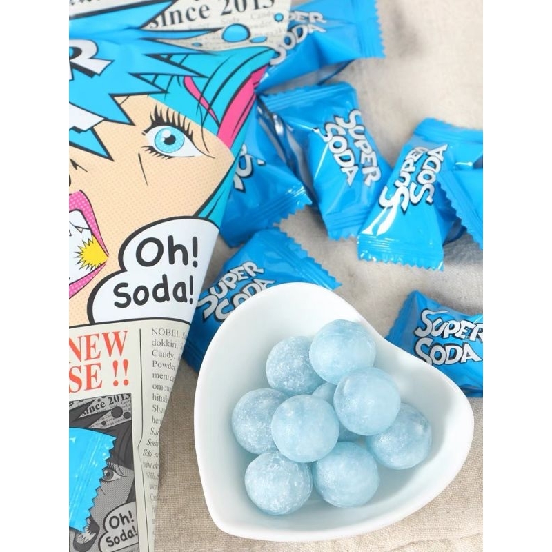 Kẹo siêu chua Nhật Bản nhiều vị Cola, Soda, Chanh, Mơ