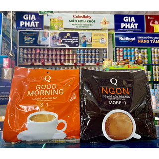 Cà phê hòa tan 3in1 good morning 480g 24 gói, ngon 480g 24 gói