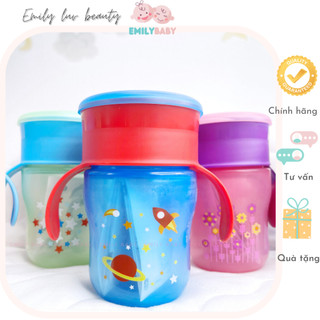 Bình tập uống Philips Avent 360 độ chống tràn cho bé 9M+ 260ml