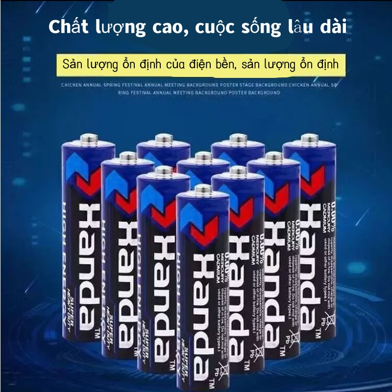 Pin AA/AAA  Carbon Đồng Hồ Báo Thức Từ Xa Tivi Điều Hòa Đồ Chơi Điều Khiển Từ Xa Chính Hãng Và Bền Đẹp