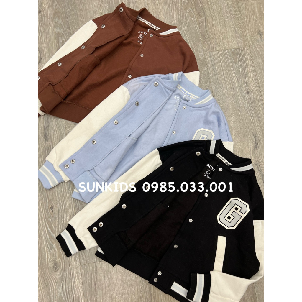 Áo bomber nỉ bông có sz mẹ và bé