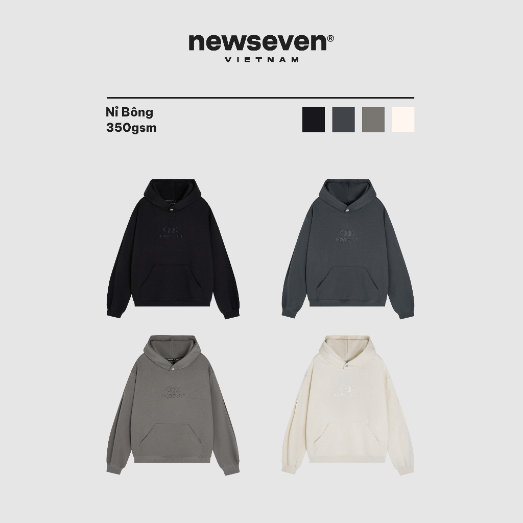 Áo Hoodie NEWSEVEN Basic HD.260