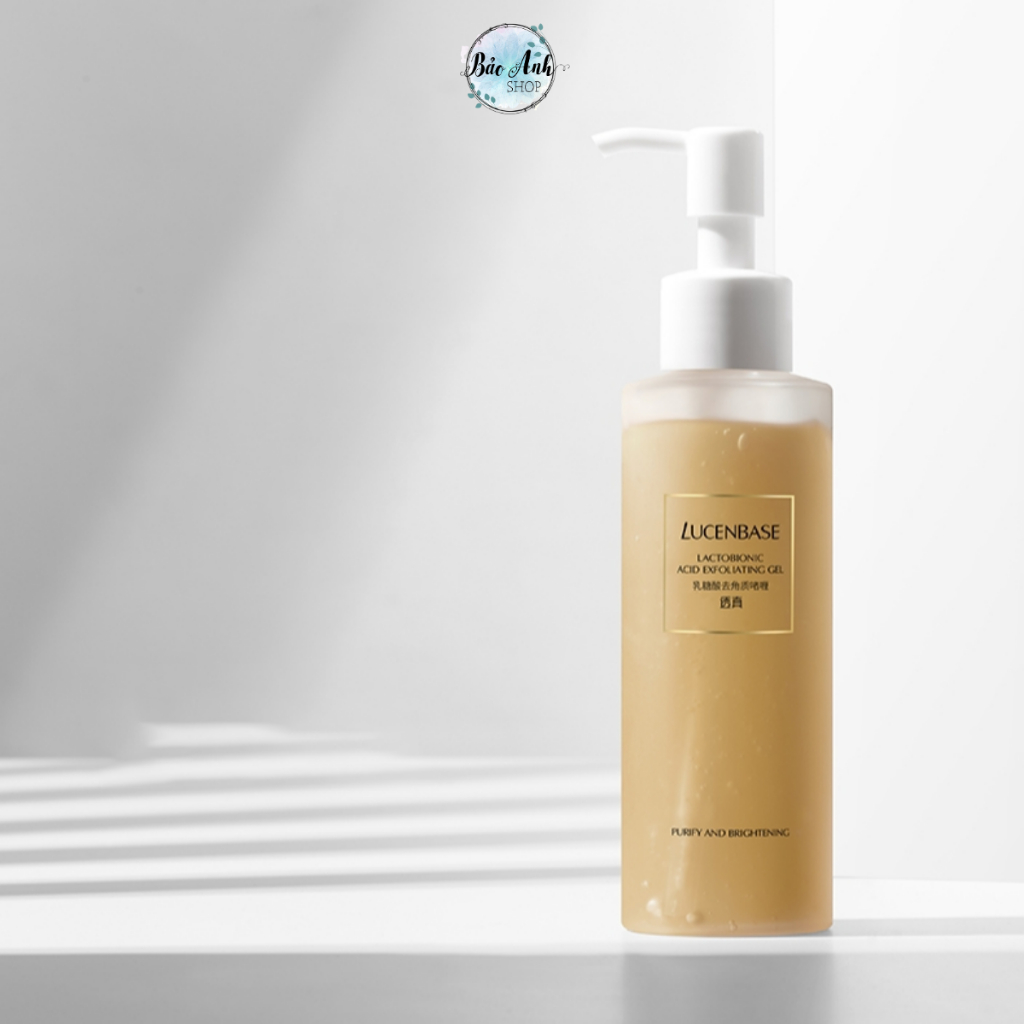 Gel tẩy da chết Lucenbase 150g giúp da sạch sâu, giảm mụn đầu đen