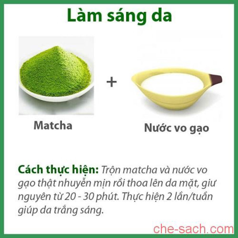 MATCHA BỘT TRÀ XANH NGUYÊN CHẤT NHẬT BẢN