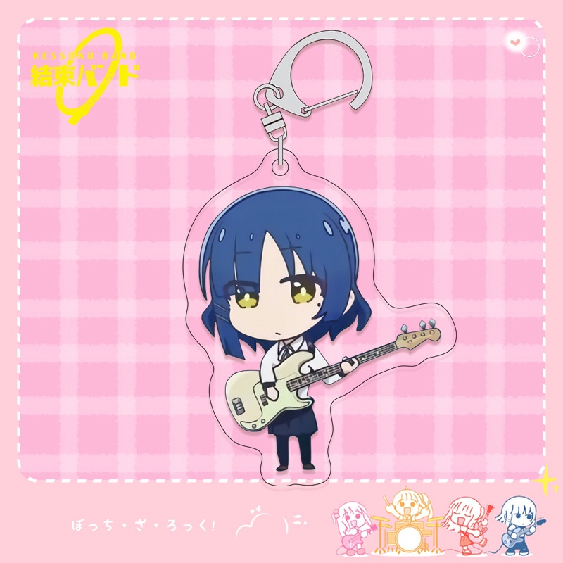 Móc khoá mica Gotou Hitori Ijichi Nijika - Móc Khóa Hoạt Hình Gotou Hitori Ijichi Nijika dễ thương, thiết kế miễn phí