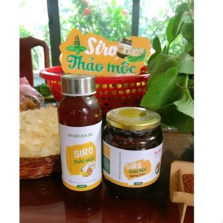  Siro Thảo Mộc Húng Chanh Kha Tử Dòi Ho ,Đường Phèn Mật Ong Nguyên Chất Nhà Làm{ 5 Lọ Có Giá Sỉ} 